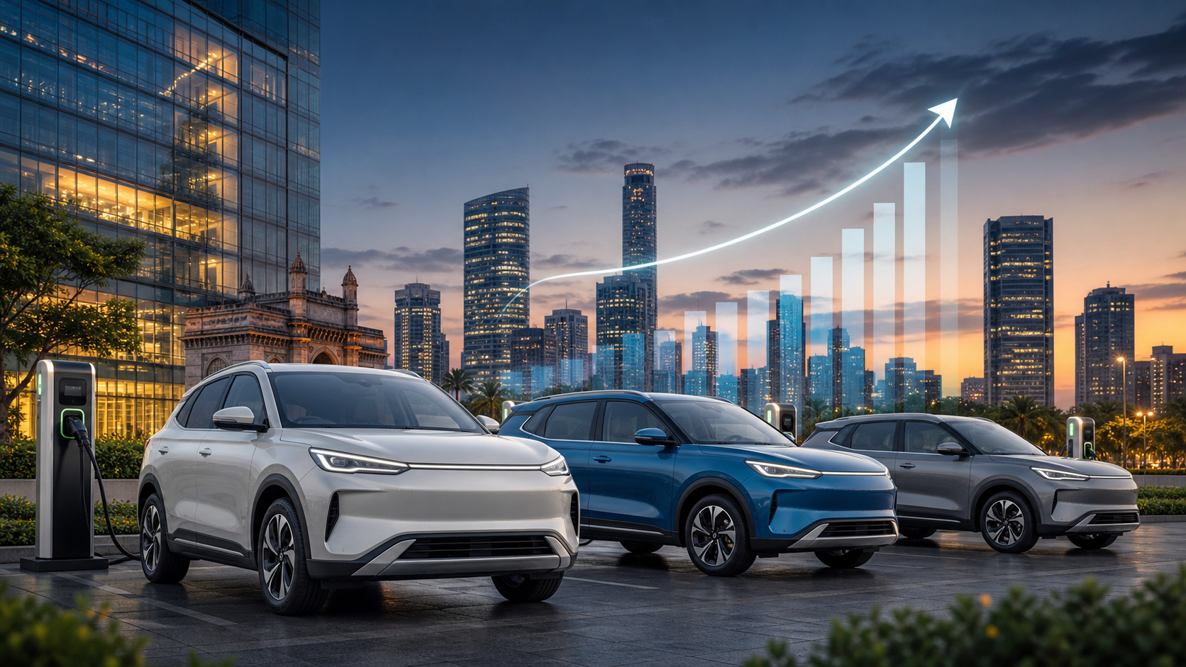 India EV sales rebound in June 2026 with electric SUVs and rising chart